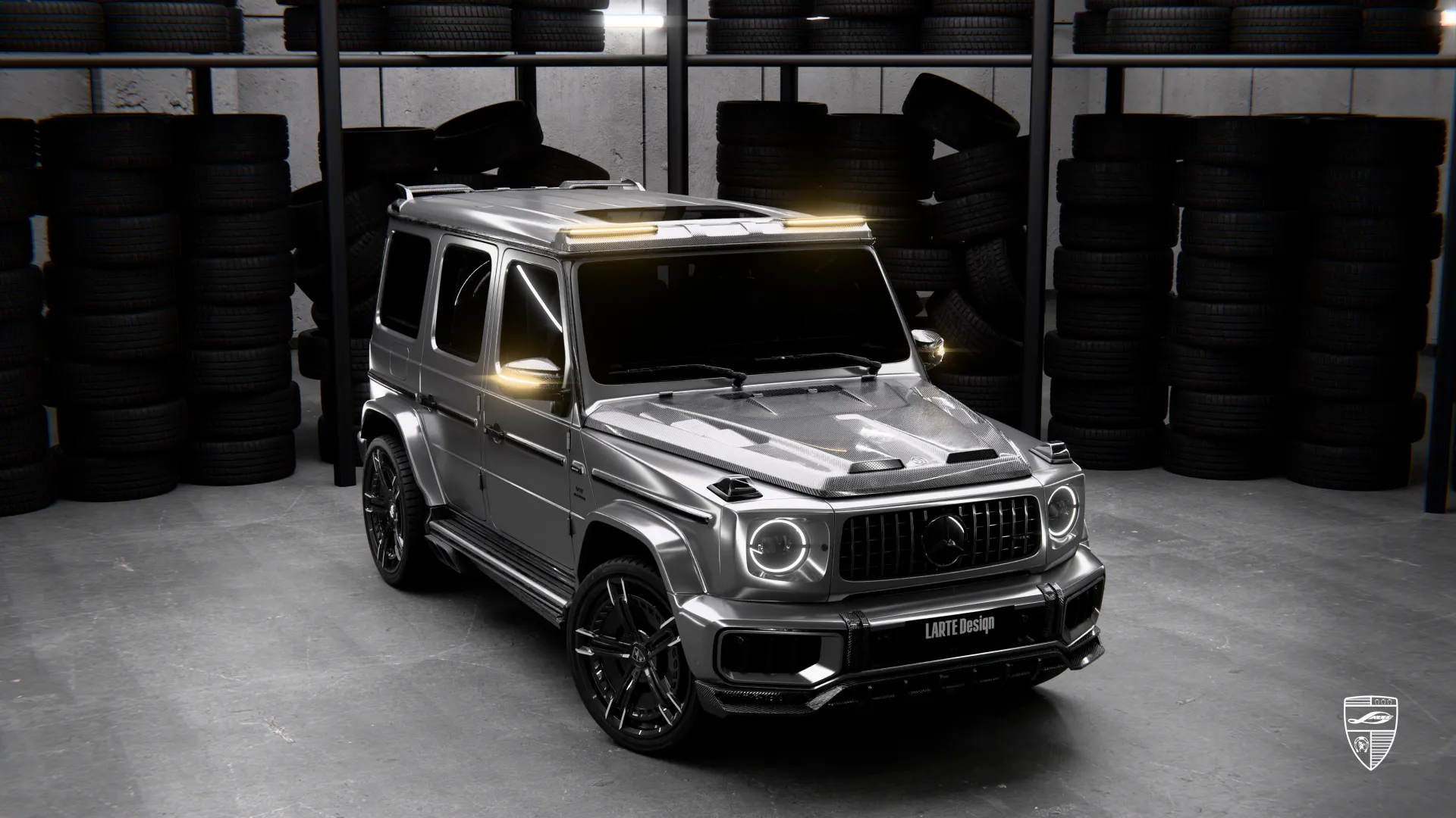2026 Mercedes Benz G 63 with custom body kit styling and distinctive exterior upgrades