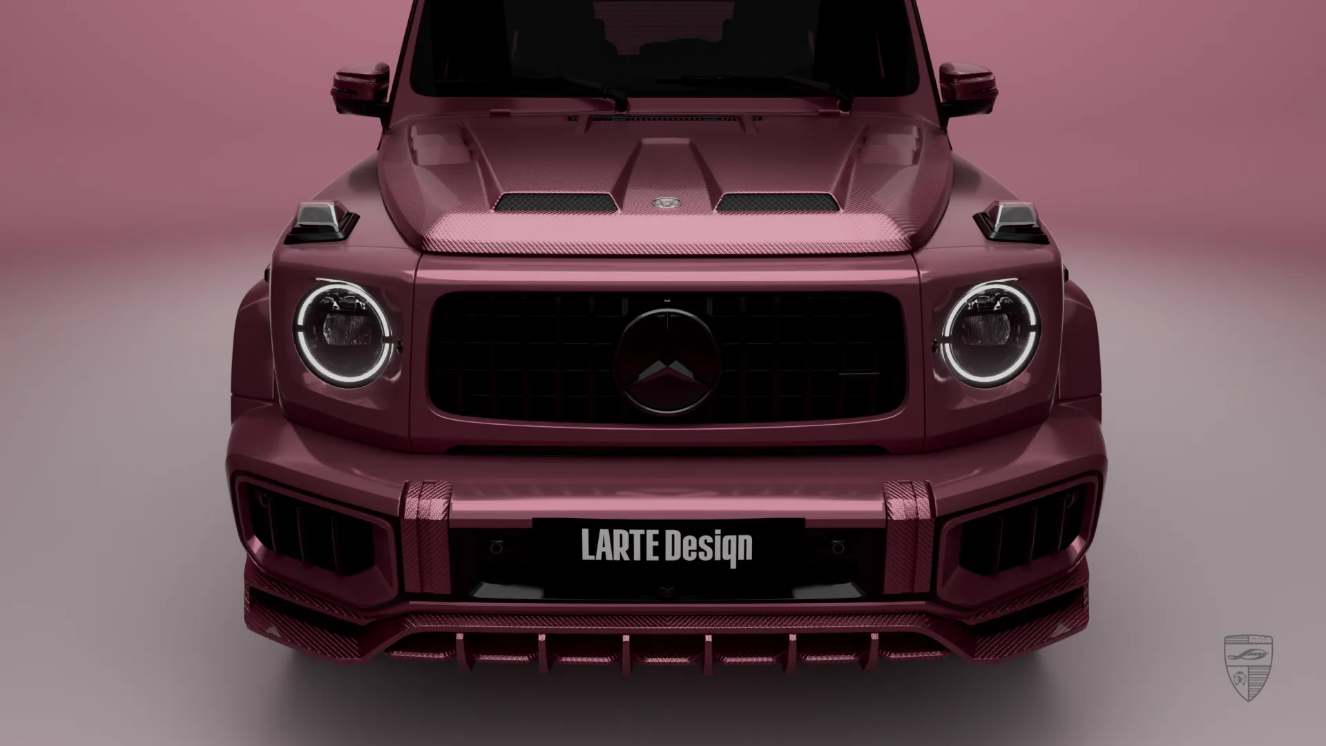 G Wagon Facelift in Mauve mit individuellem Exterieur-Styling
