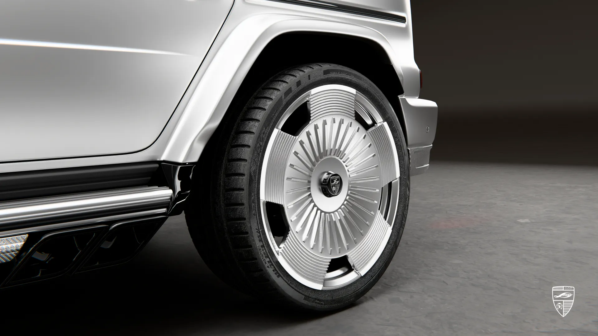 Mercedes G63 Facelift with custom wheel design and refined exterior styling