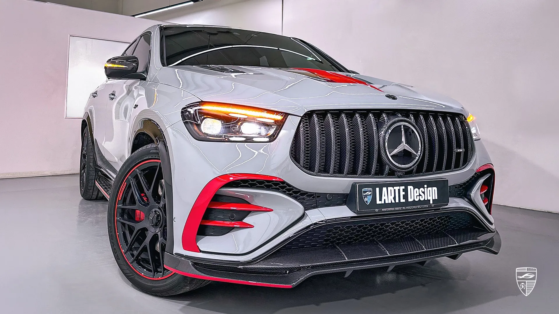 AMG GLE 53 Coupe Facelift fwith aggressive AMG styling upgrades