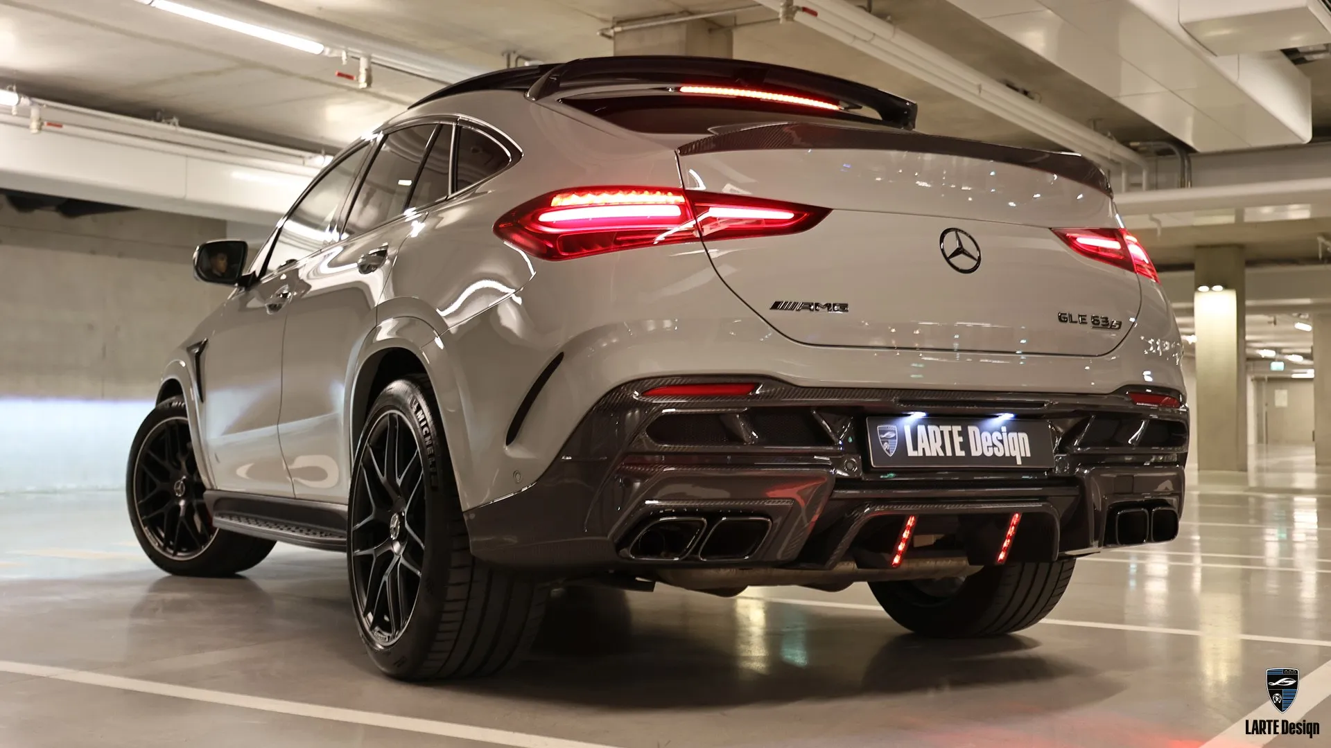 AMG-Heritage trifft Alpine Grau – Custom GLE Coupe 63s mit sportlichem Styling-Upgrade