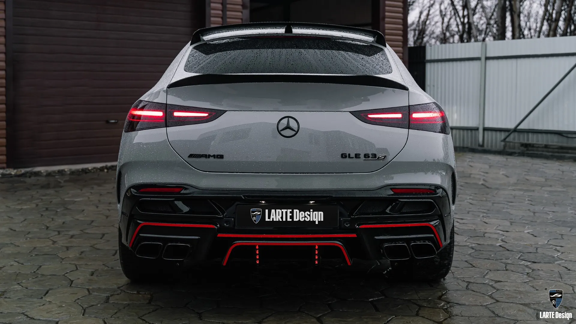 Mercedes GLE Coupe 63s AMG Familien-SUV Tuning Grey Mercedes Benz GLE Coupe 63s AMG Familien-SUV mit exklusivem Tuning-Upgrade