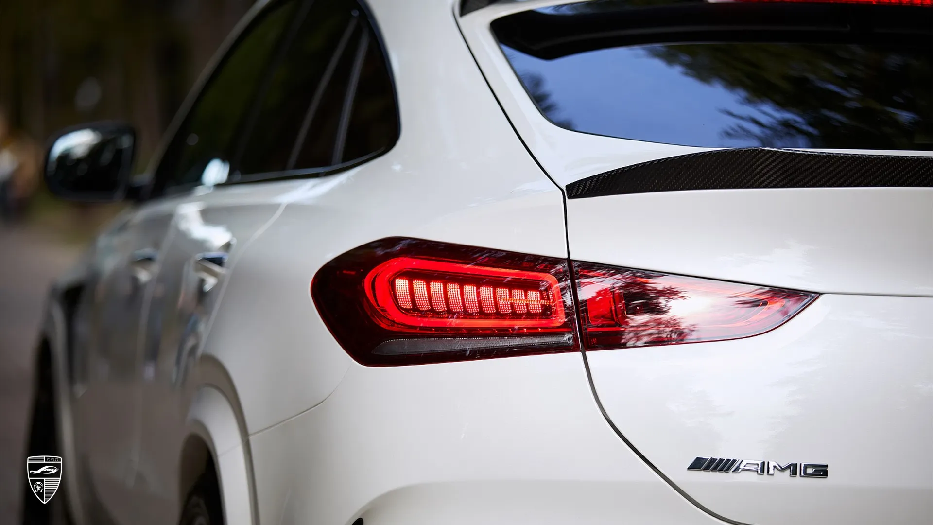 2026 Mercedes GLE 63s AMG Coupe – weißer SUV mit Tuningpaket und Carbon-Diffusor