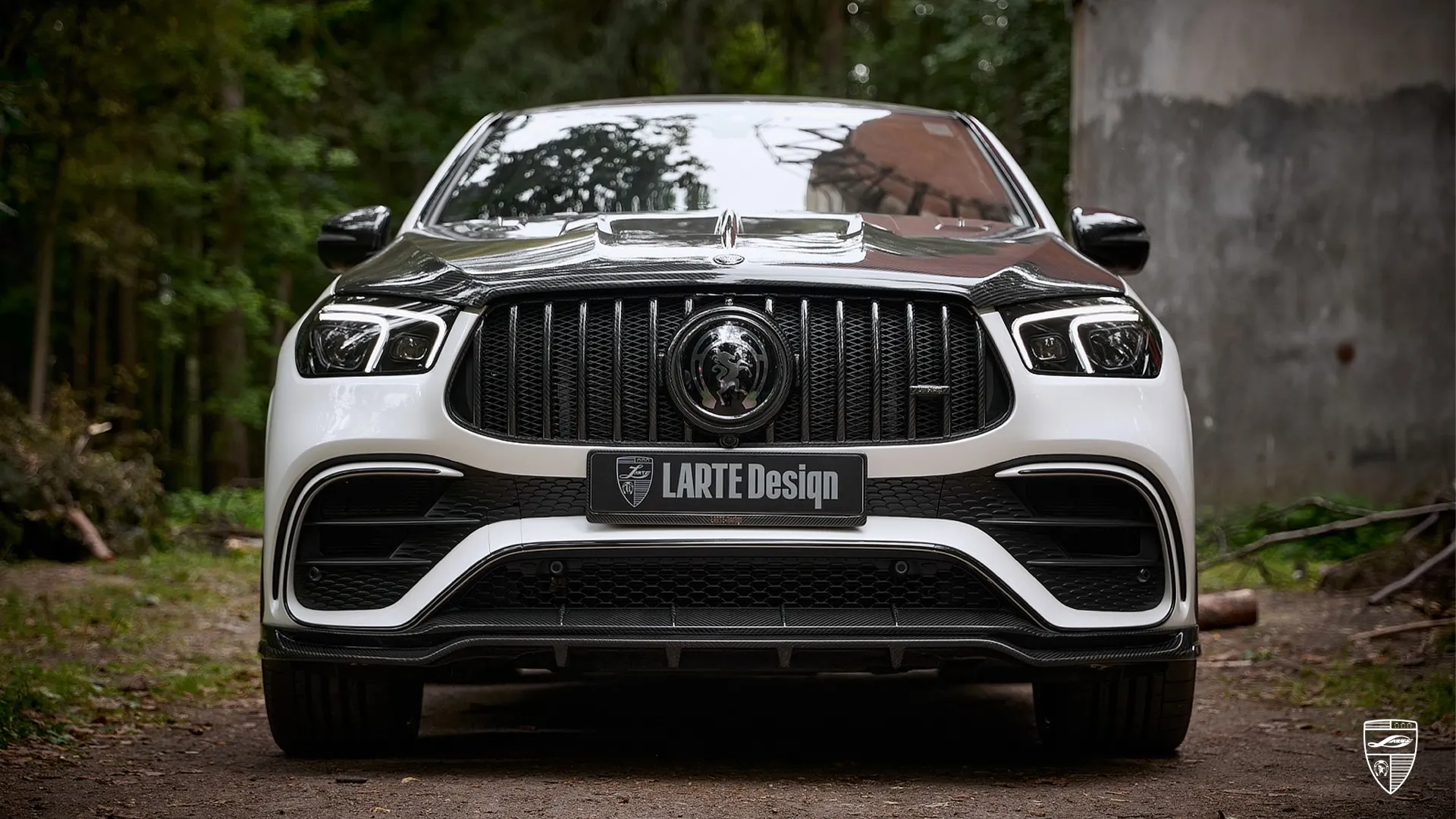 Mercedes GLE Coupe 63s AMG in Polarweiß – sportlicher Luxus-SUV mit aggressivem Design