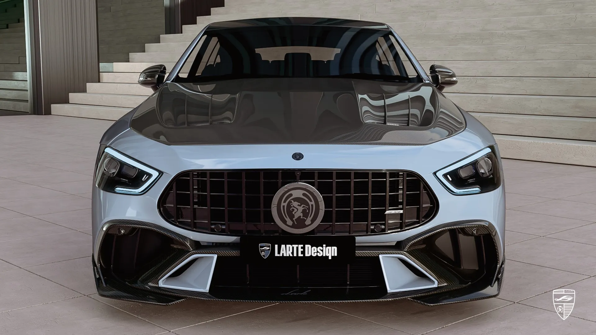 Alpingrauer GT 53 – Limitierte Umbauversion 2026 Mercedes GT 53 X290 Facelift – Alpingraues Coupé mit Limited Conversion