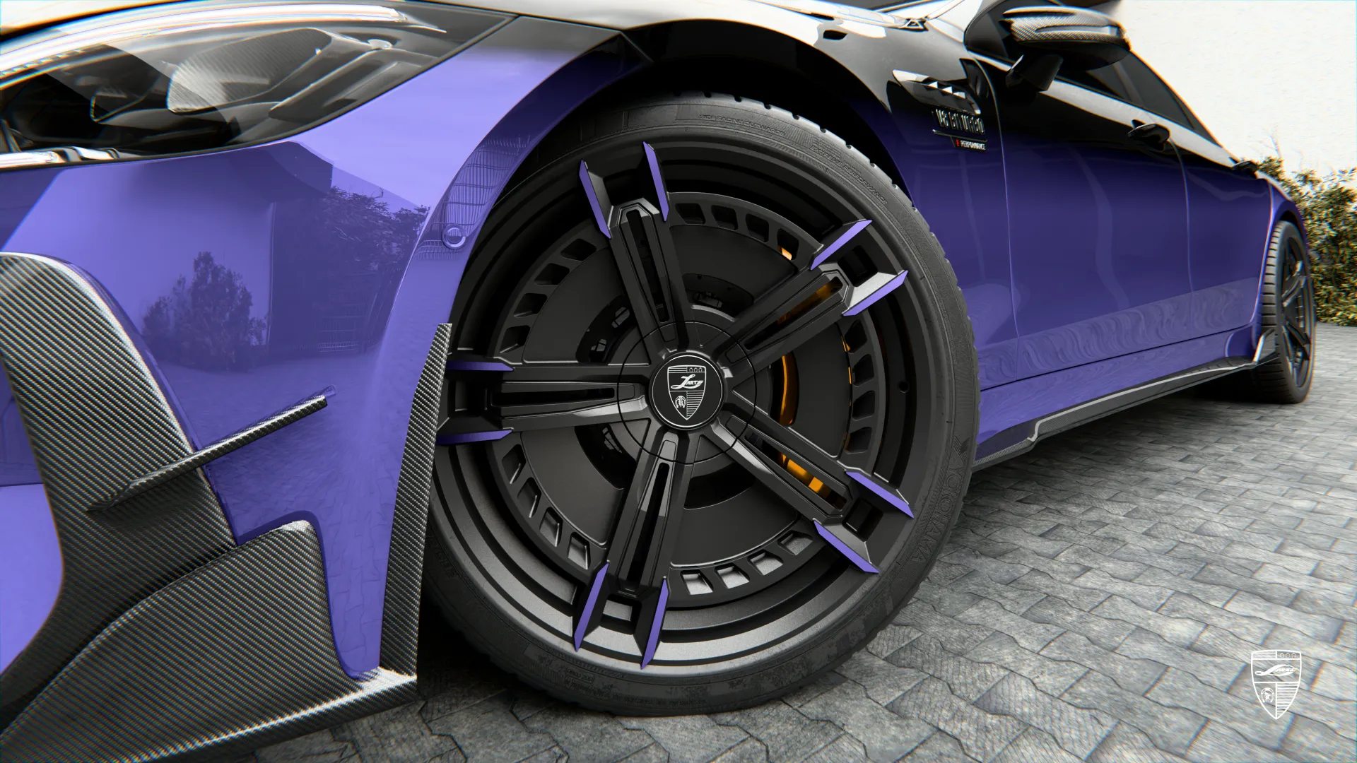 2026 AMG GT mit Carbon Felgen und exklusivem Custom Exterieur Styling