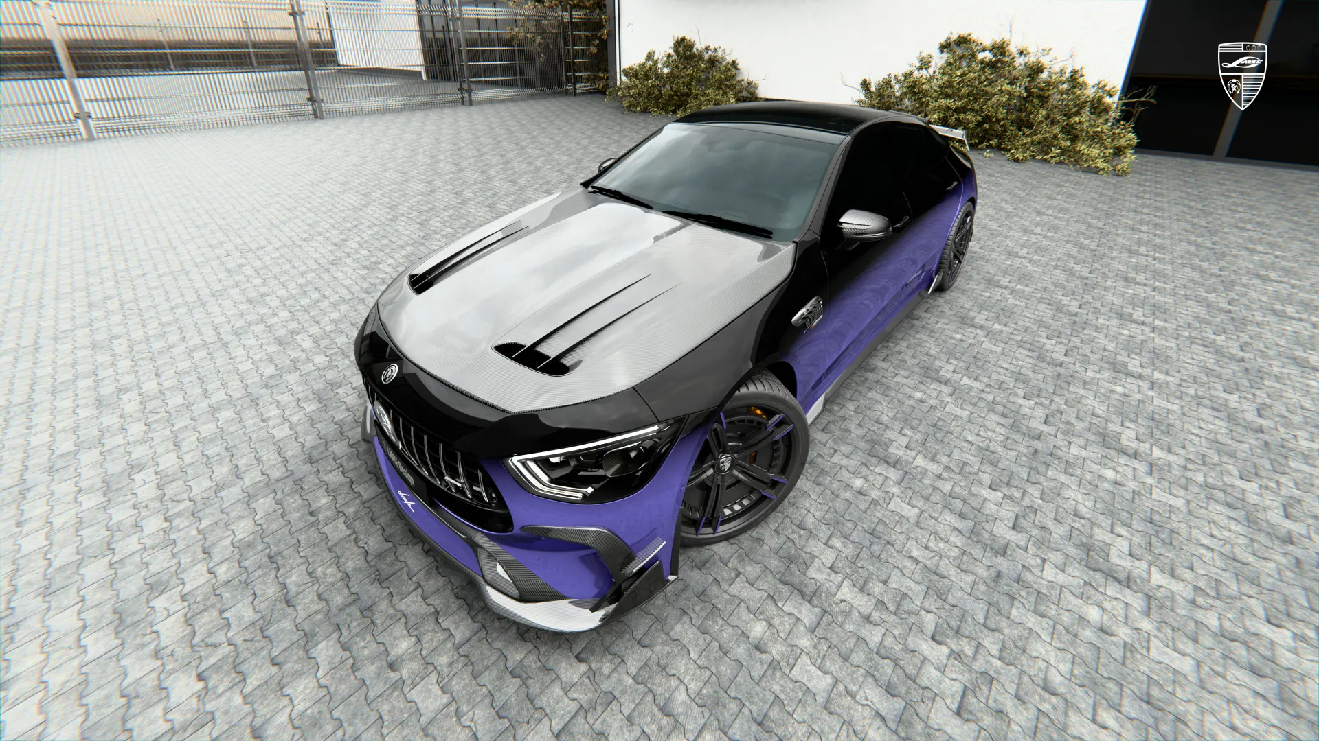 2026 Mercedes AMG GT mit Modified Exterieur Styling und aggressivem Performance Design
