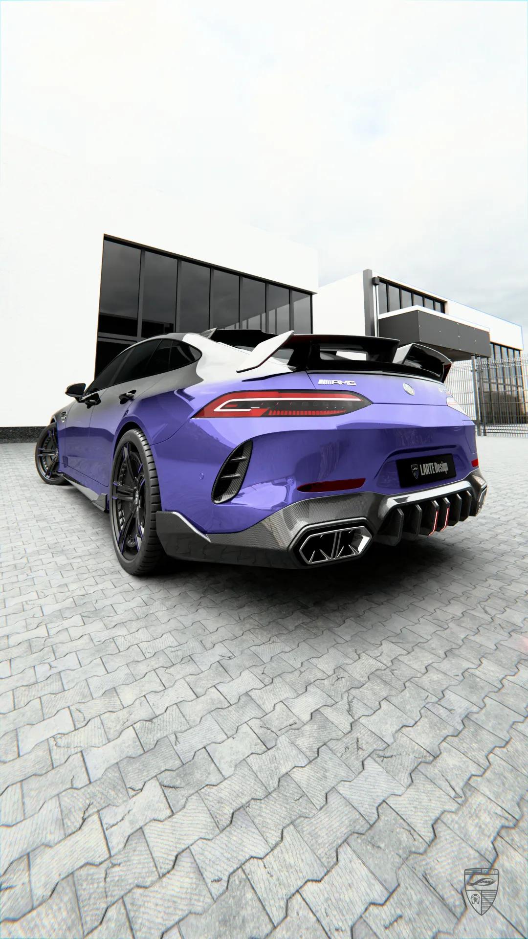 Mercedes GT 63 AMG X290 Facelift Picture Gallery by LARTE Design