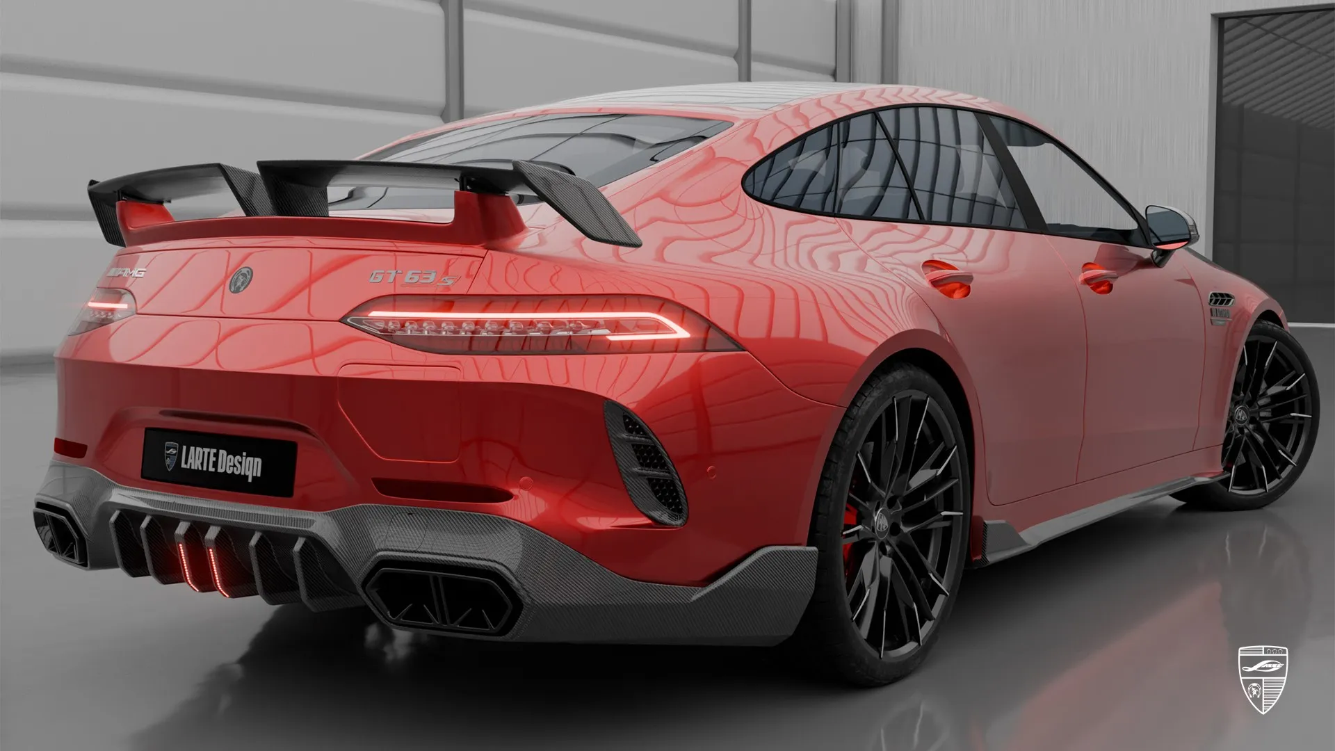 GT AMG 63 X290 from Düsseldorf — Patagonia Red SUV with track-inspired AMG heritage kit