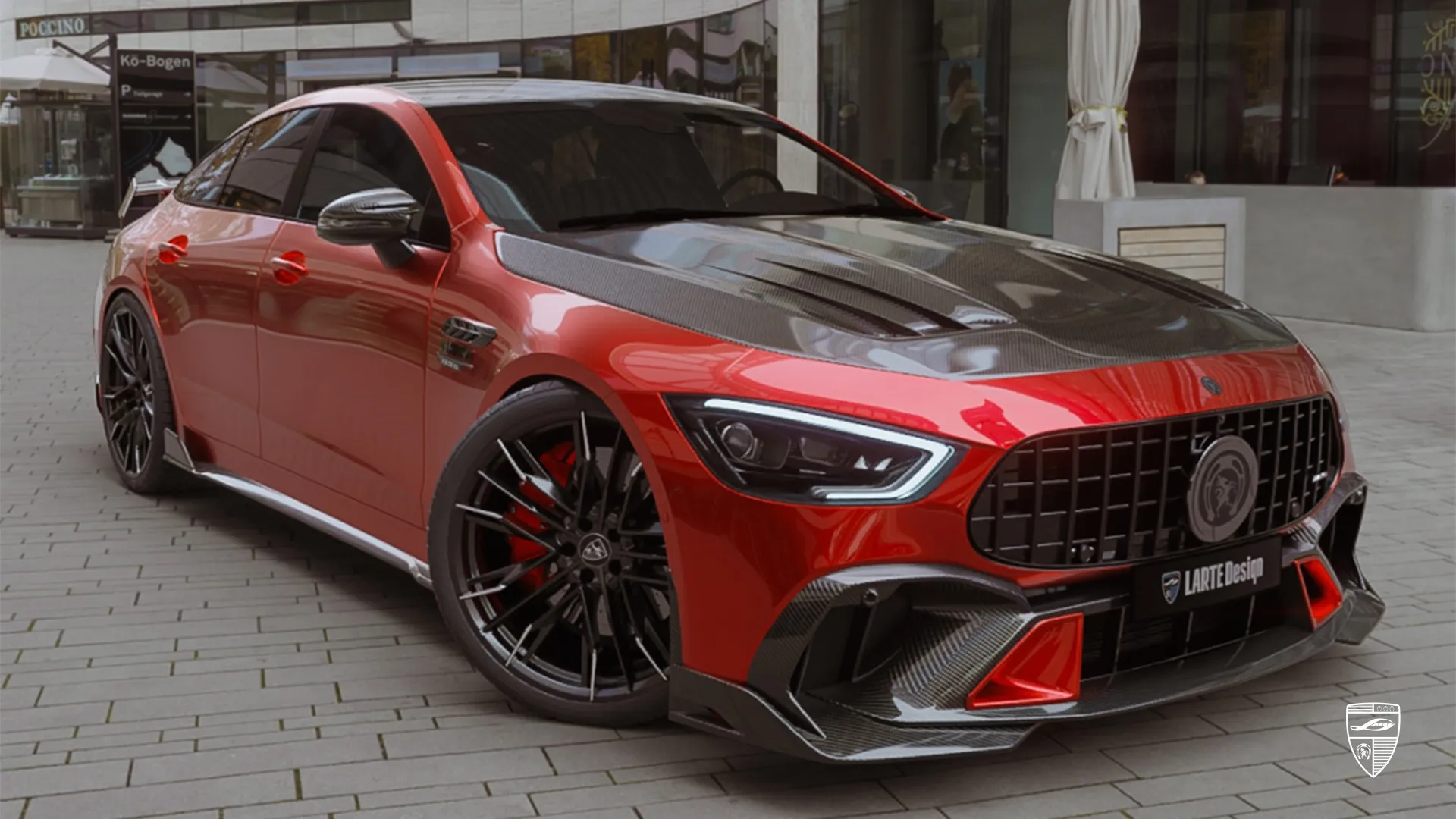 2024 Mercedes GT AMG 63 X290 — custom AMG V8 tuning and sporty appearance package
