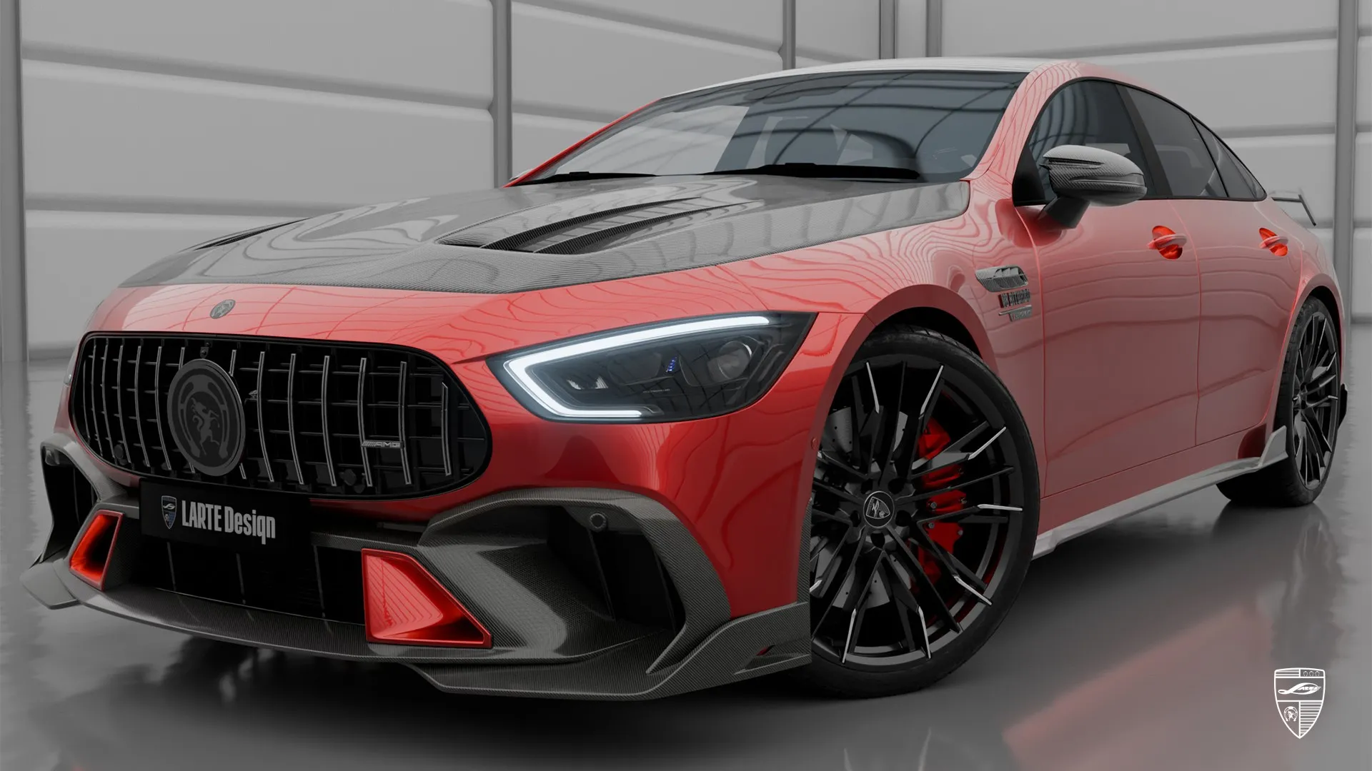 Mercedes GT AMG 63 X290 — custom performance SUV with carbon and sporty exterior styling