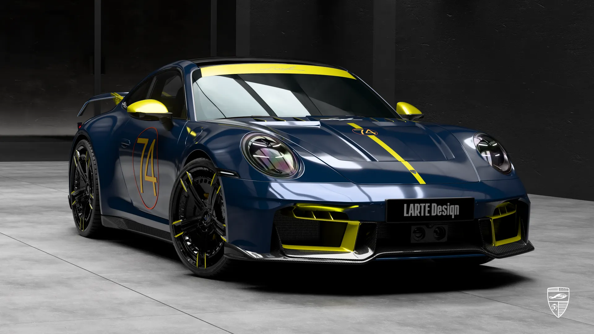 Porsche 911 Carrera 992.2 – Zweifarbiges Upgrade 2026 Porsche 911 Carrera 992.2 Zweifarb-Lackierung mit sportlicher Optik und Handarbeits-Details