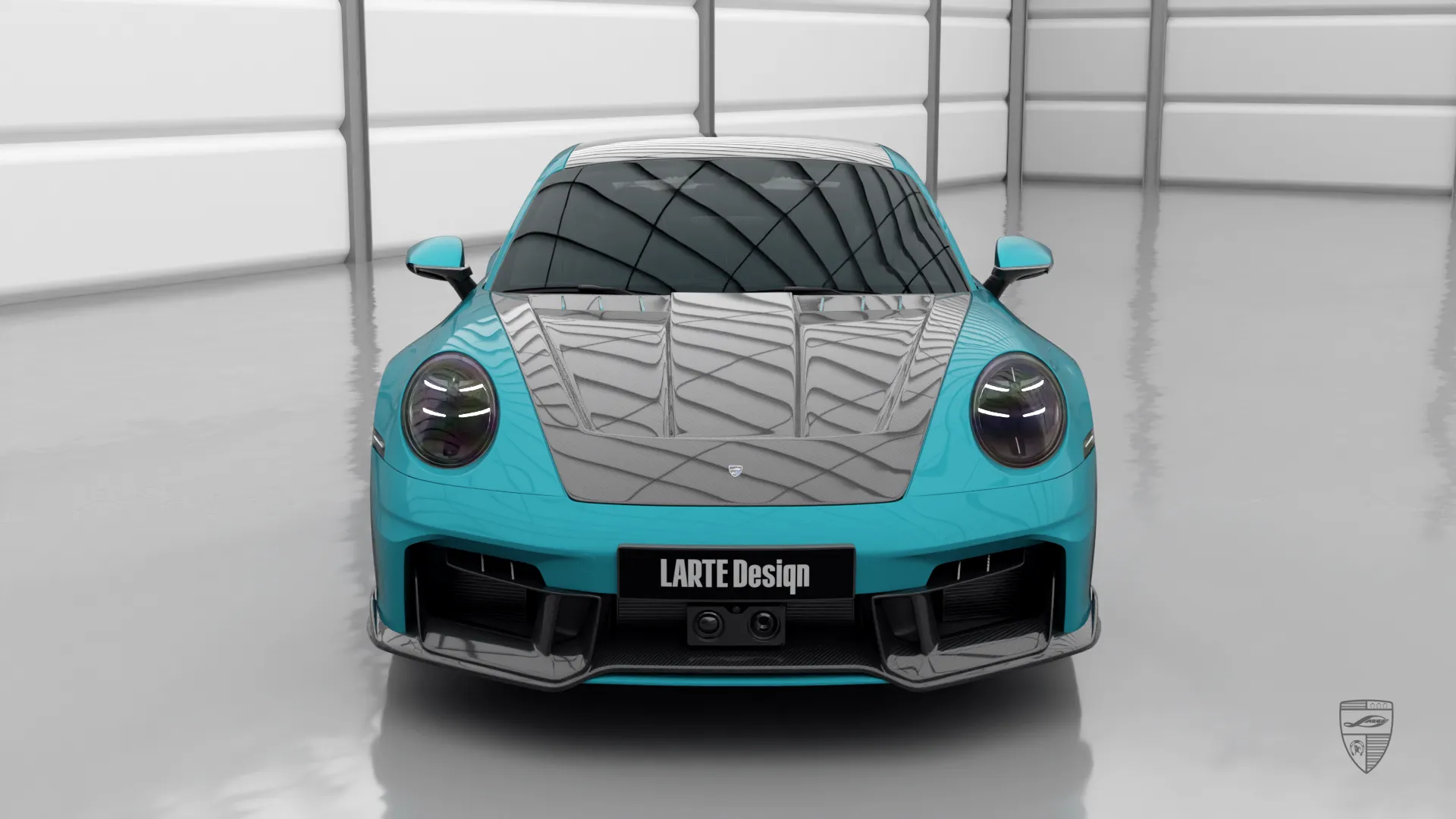 Olymp Blue Porsche 911 Carrera 992.2 — custom luxury car with carbon tuning and upgrade kit