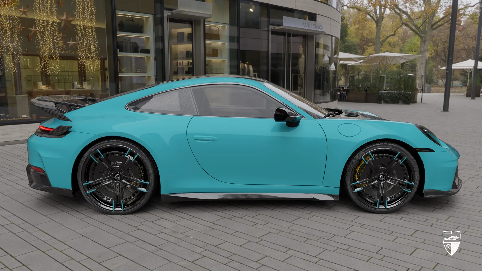 Olympblauer Porsche 911 Carrera 992.2 – Facelift-Coupé mit markantem Look und Luxus-Upgrade