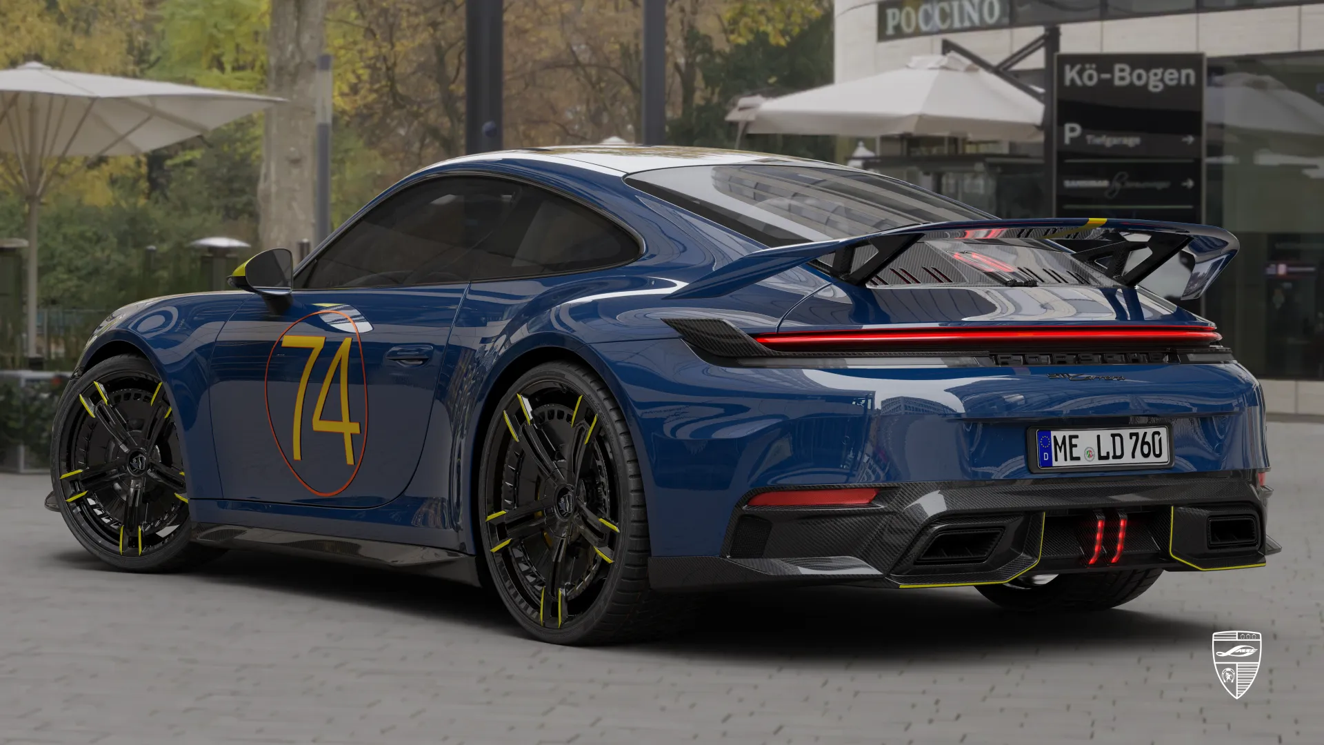 Porsche 911 Carrera 992.2 mit sportlichem Upgrade Porsche 911 Carrera 992.2 Facelift 2026 – Tuning mit aerodynamischem Ausdruck und Power-Details