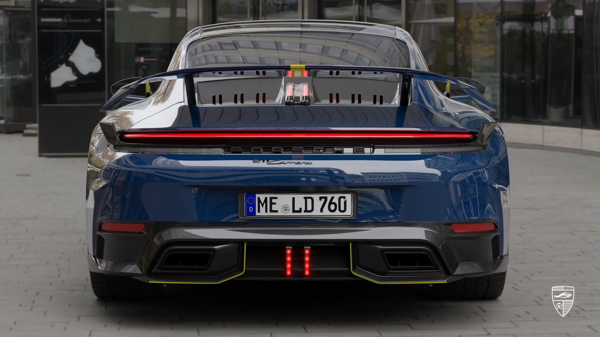 Porsche 911 Carrera 992.2 mit Heckantrieb-Optik Porsche 911 Carrera 992.2 – sportlicher Sonderlack mit heckbetonter Power und Facelift-Optik