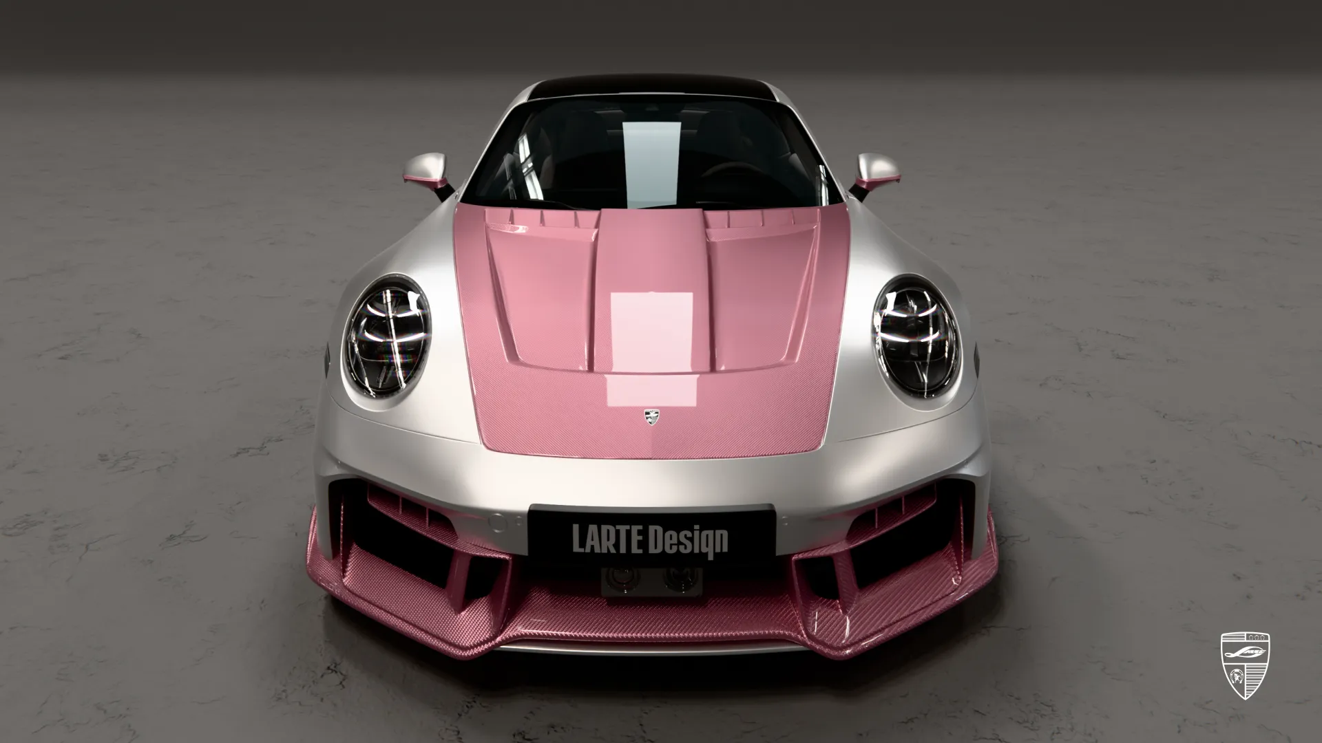 Porsche 911 exclusive with body kit styling and custom sports car exterior design