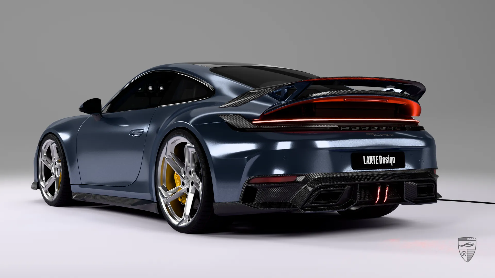 Porsche 911 modified photo with custom design and upgraded exterior styling