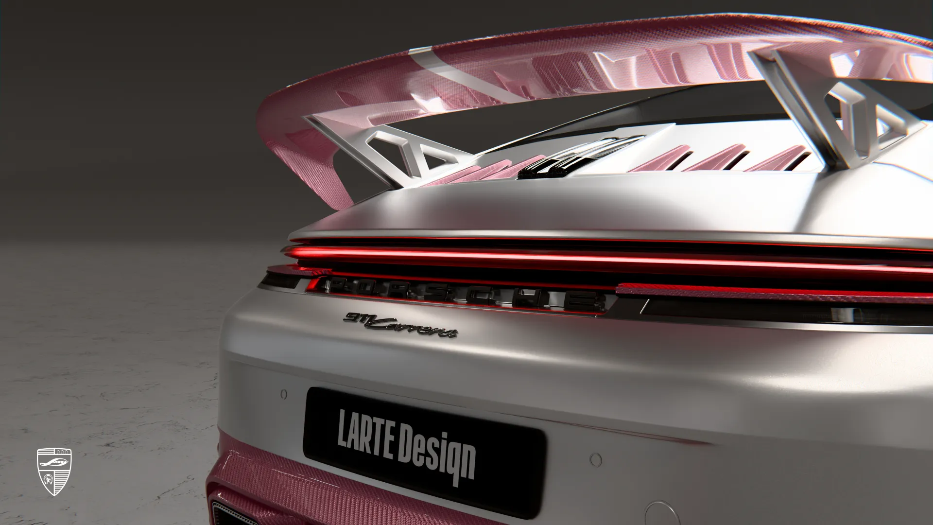 Porsche Carrera custom with modern exterior styling and refined sports car design