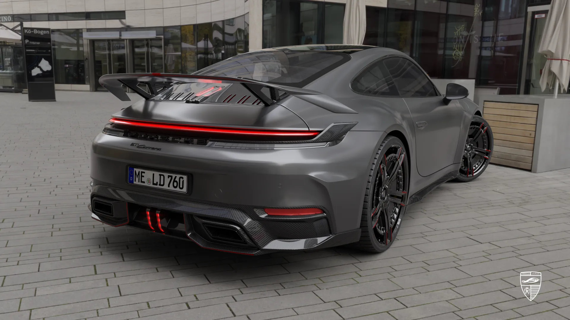 Silberner Porsche 911 Carrera 992.2 aus Düsseldorf – Alltags-Supersportler mit edlem Coupé-Design