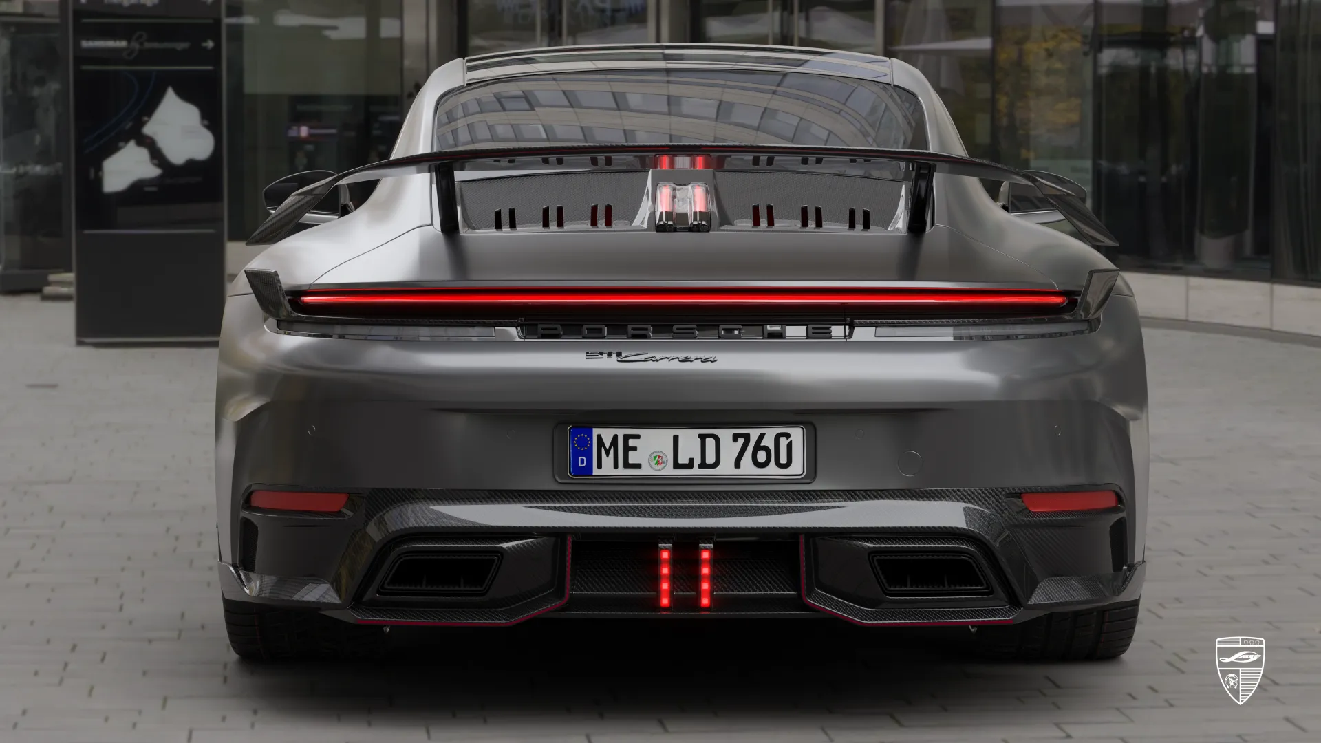 Individueller silberner Porsche 911 Carrera 992.2 – sportliche Business-Klasse mit Prestige-Paket