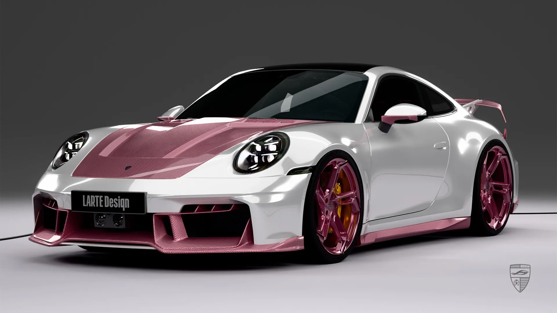 Weißer Porsche 911 Carrera — auf Individualität abgestimmt mit Luxus‑Optik‑Paket