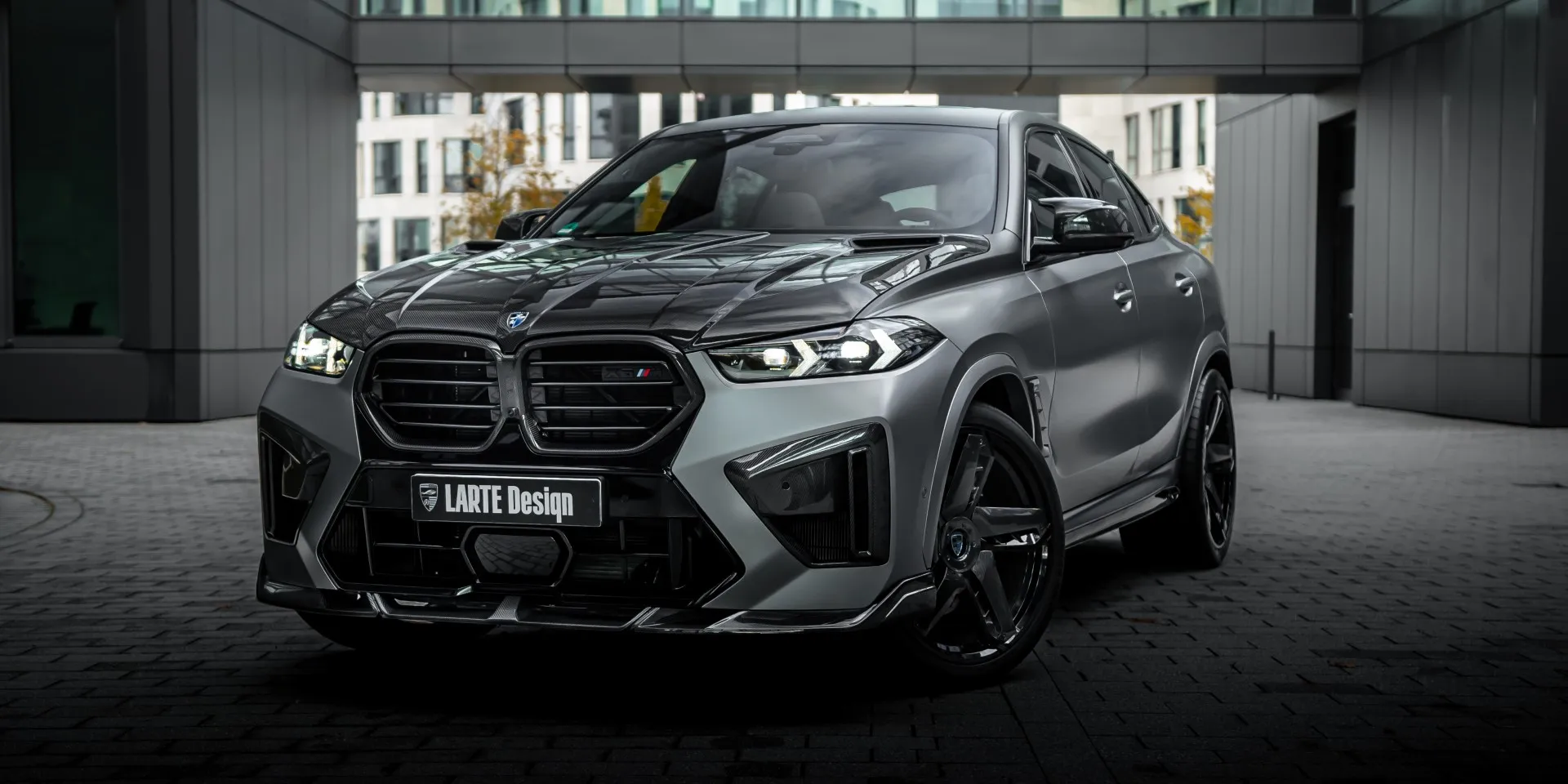 Carbon fiber parts for BMW X6 M Competition F96 by LARTE Design