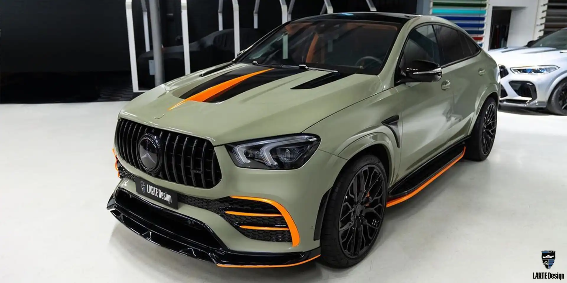 Kaufen Sie Tuning für den Mercedes-Benz GLE Coupe GLE 450 4MATIC C292 Matte Green