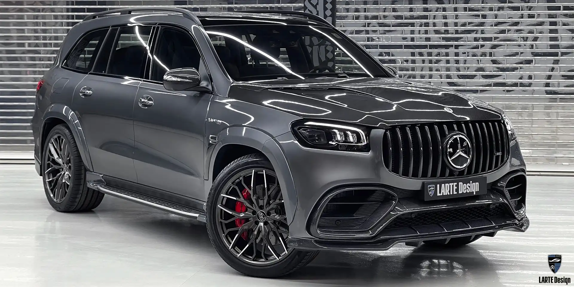 Kaufen Sie Tuning für den Mercedes-Benz AMG GLS 63 4MATIC+ Х167 Selenite Grey metallic