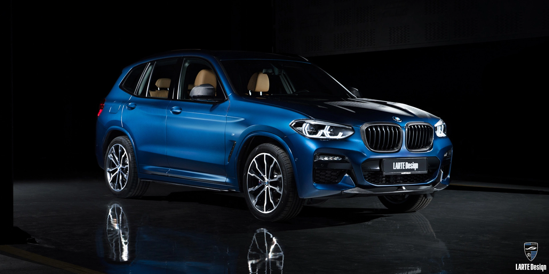 Kaufen Sie Tuning für den BMW X3 M sport G01 Phytonic Blue Metallic