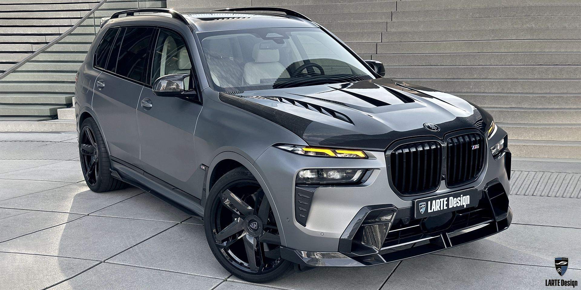 The world's first BMW X7 G07 M60i with Larte Performance tuning