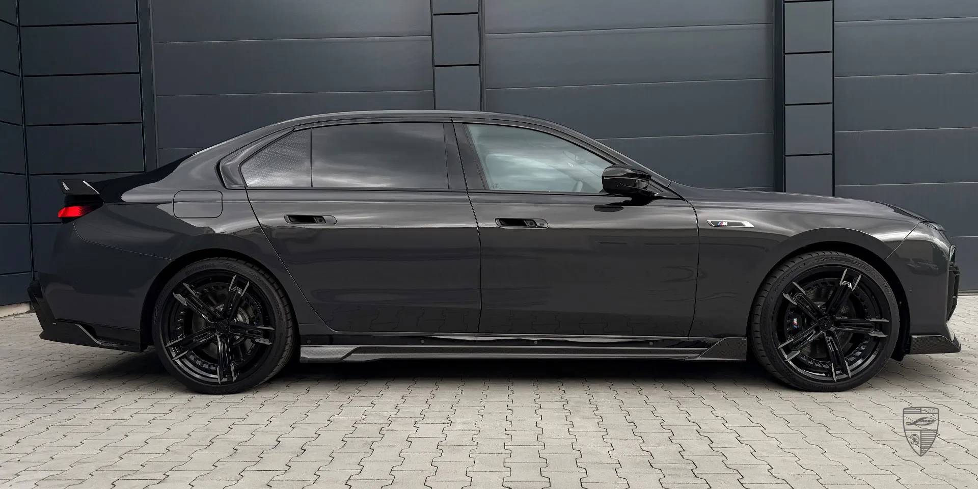 BMW 7 Series body kit full aerodynamic conversion with integrated front and rear elements