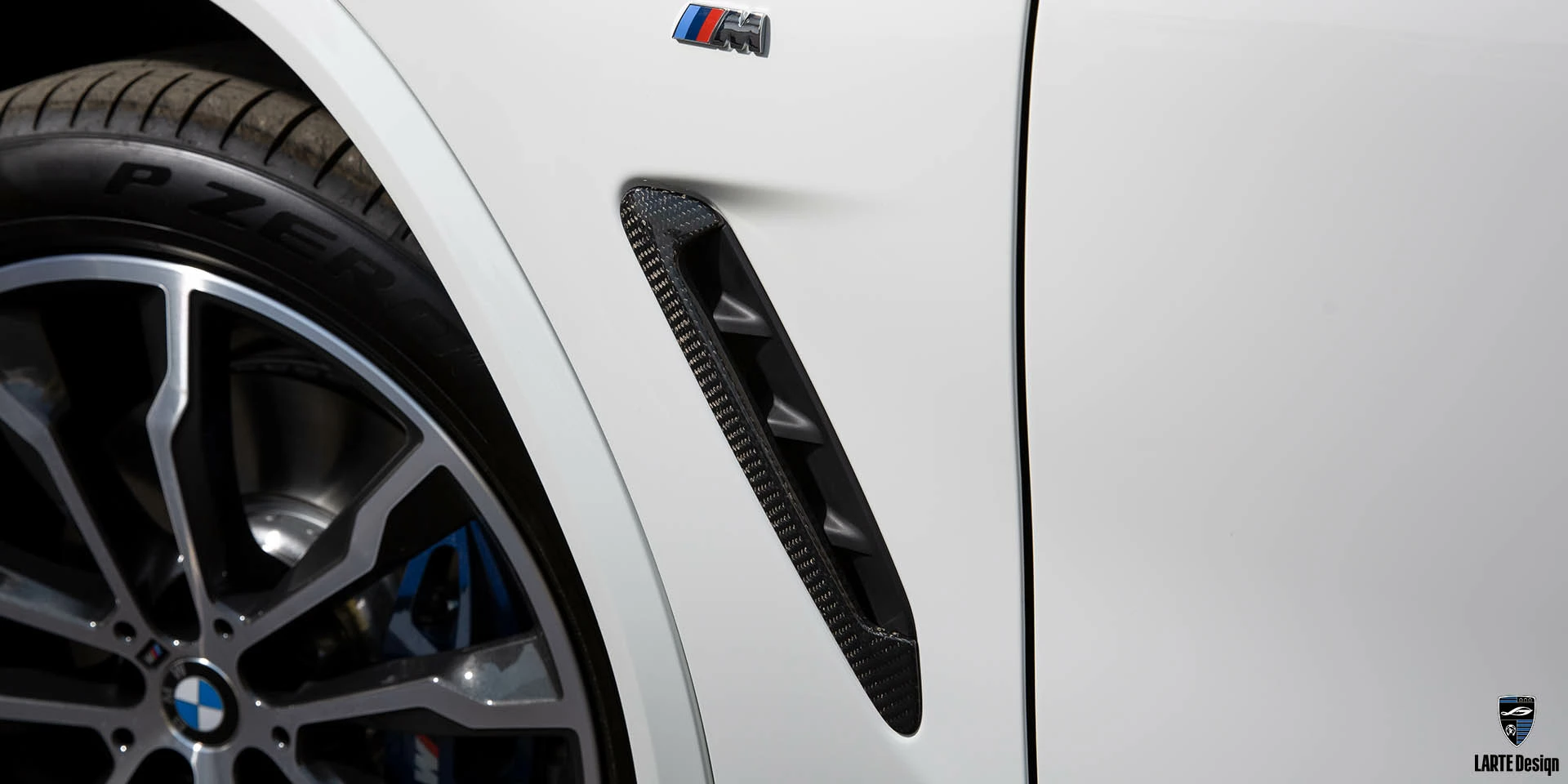 Exklusives aerodynamisches Designelement für BMW X3 G01 2018 - 2021