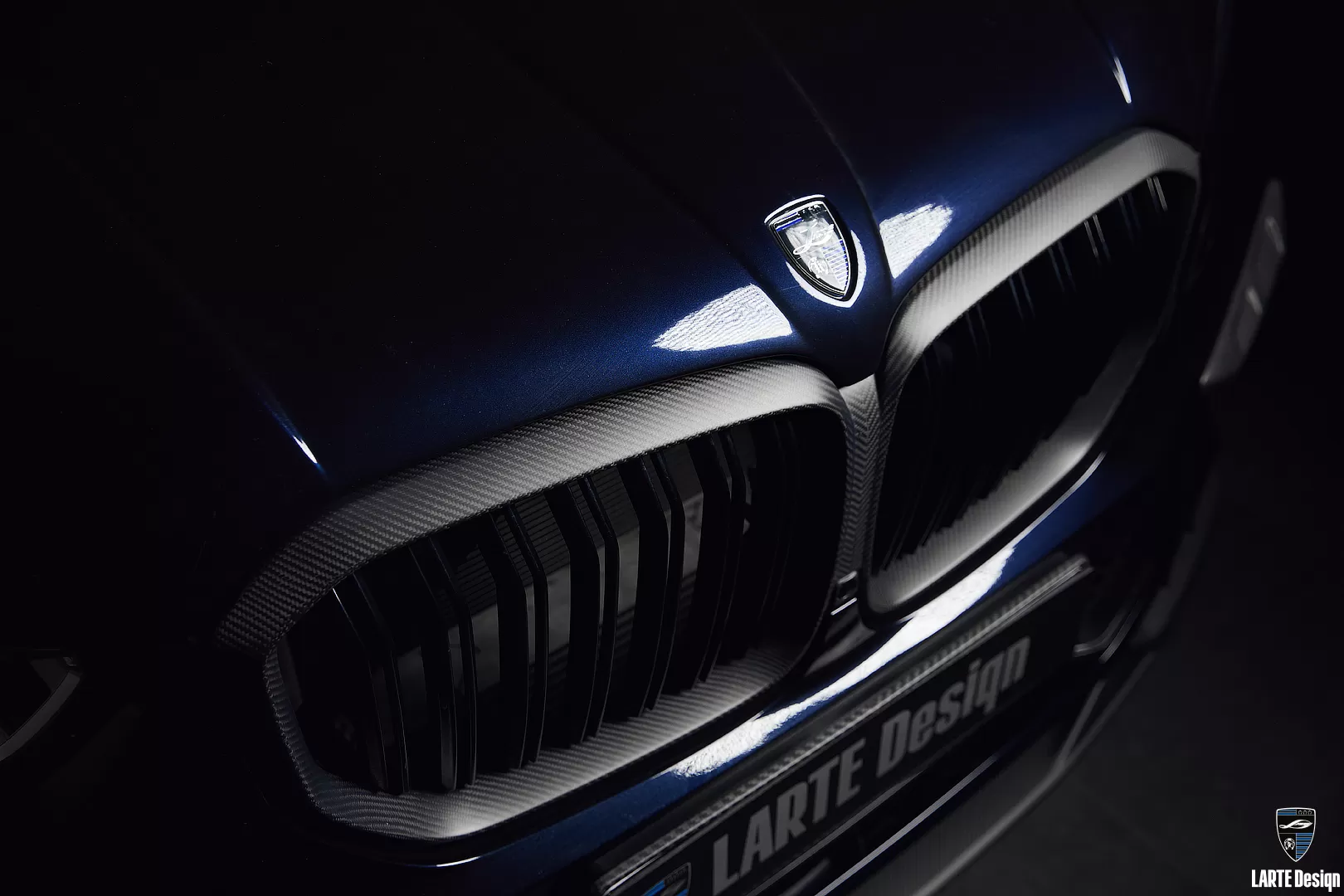 Sportliche Teile: Nierenkühlergrill und Frontstoßstangenverkleidungen für BMW X5 G05 Facelift 2023 - to present