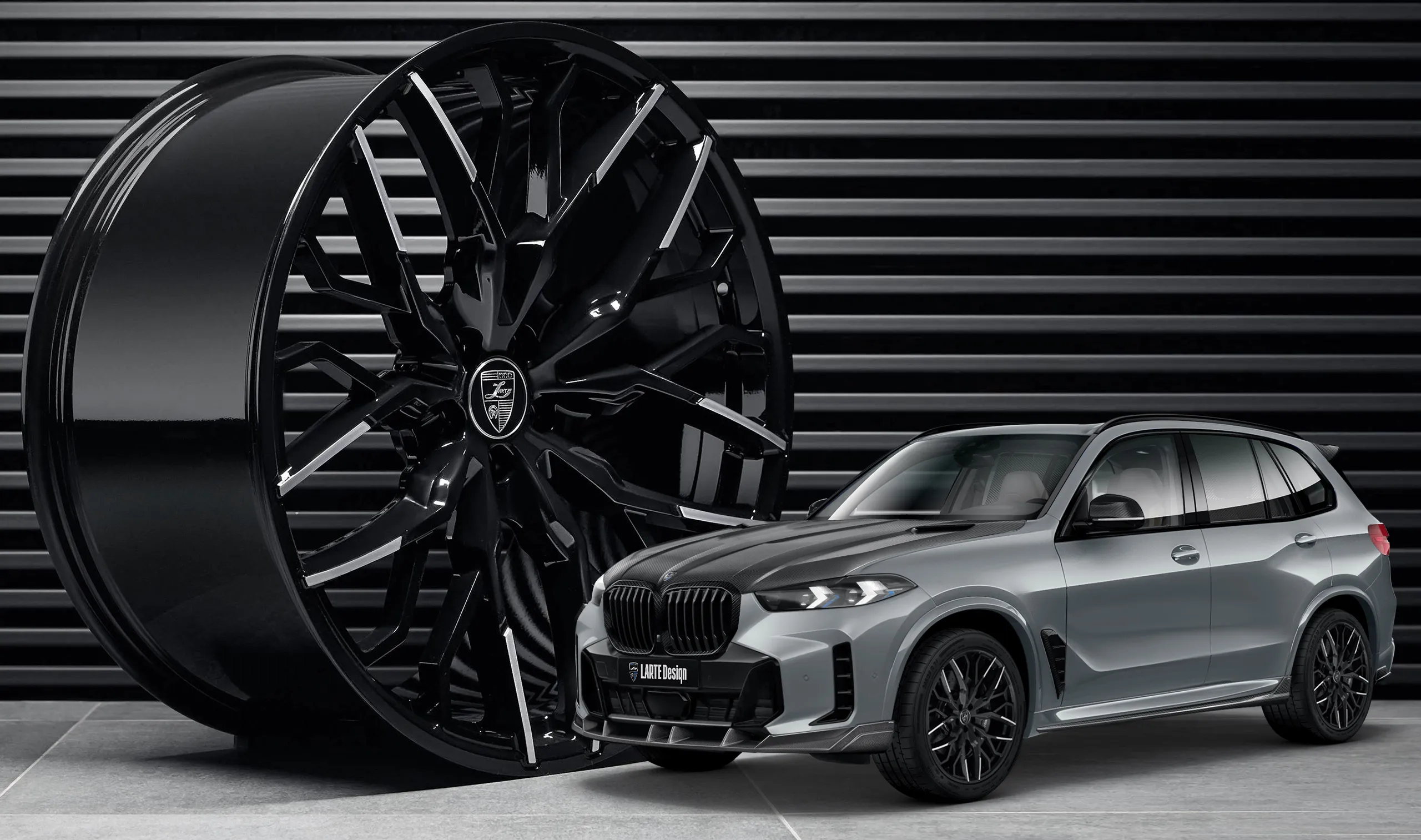 Forged wheels for your BMW X5 G05 III Facelift LCI in the appearance package by LARTE Design