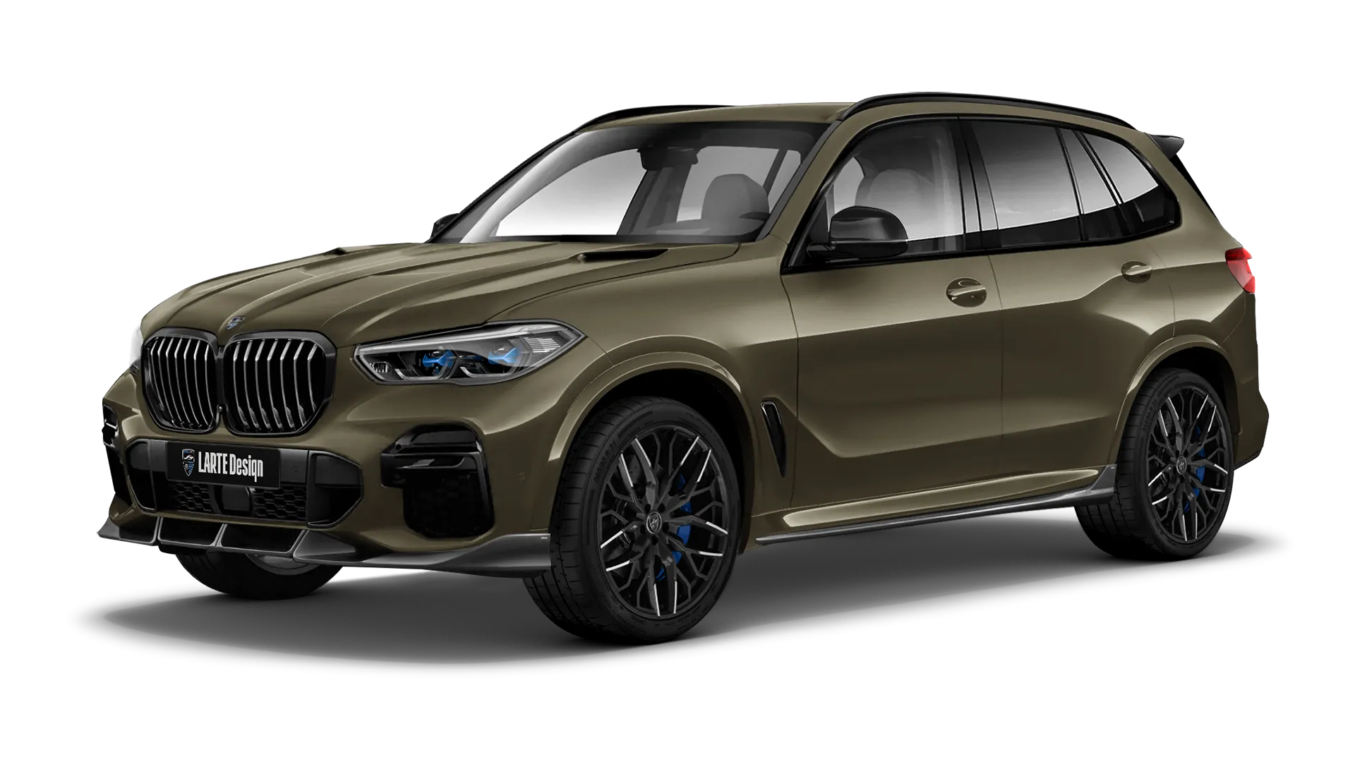 BMW X5 G05 2019 - 2023 mit lackiertem Karosserie-Kit: Frontansicht in Manhattan