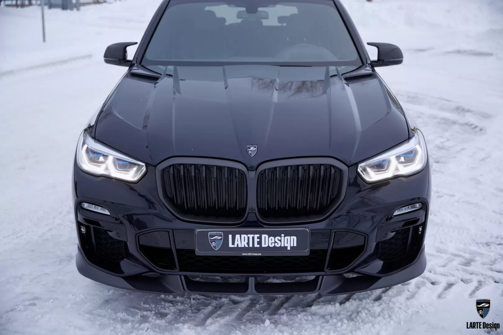 LARTE Performance black-painted hood for BMW X5 G05 by LARTE Design