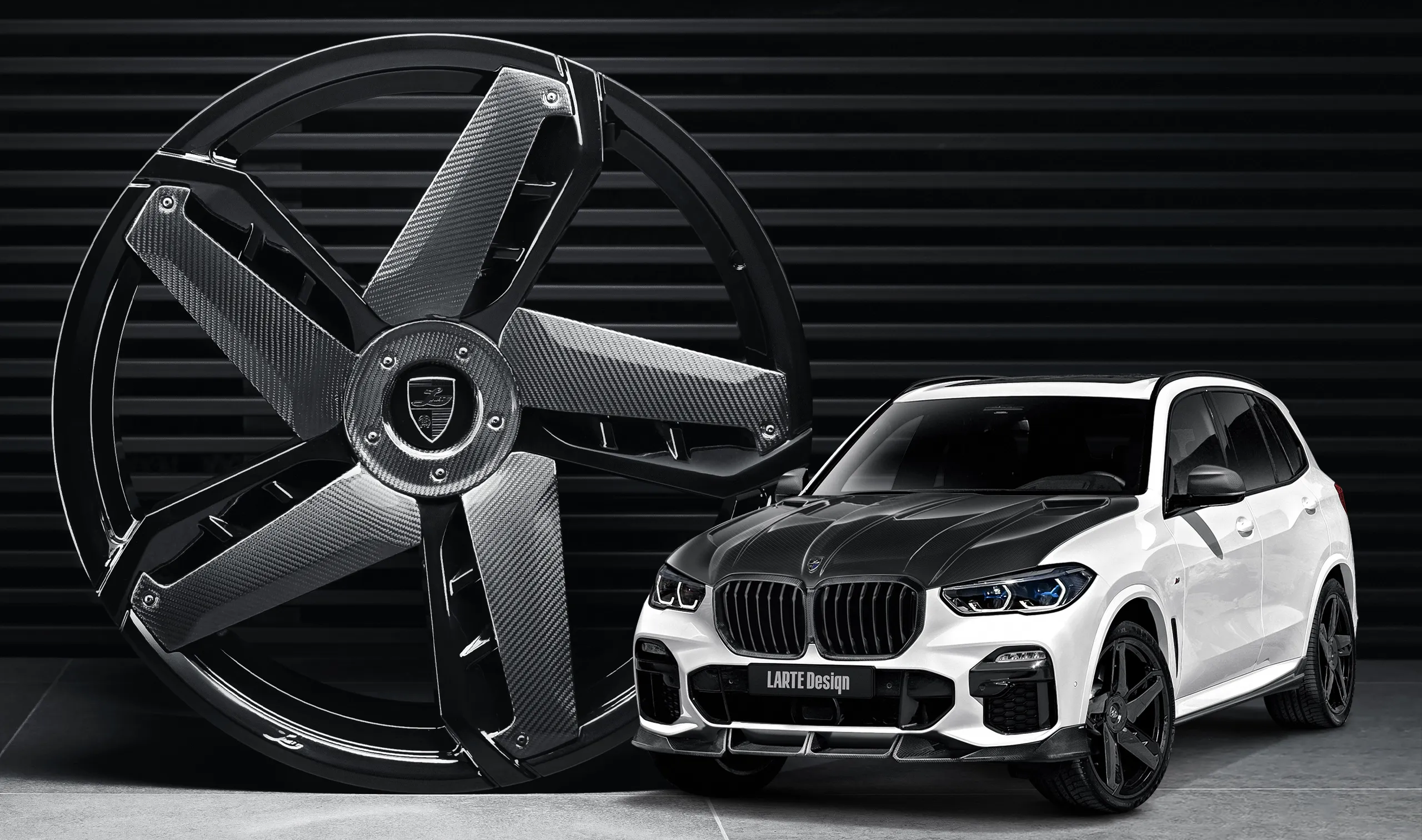 Räder für Ihren BMW X5 G05 im Umrüstkit von LARTE Design