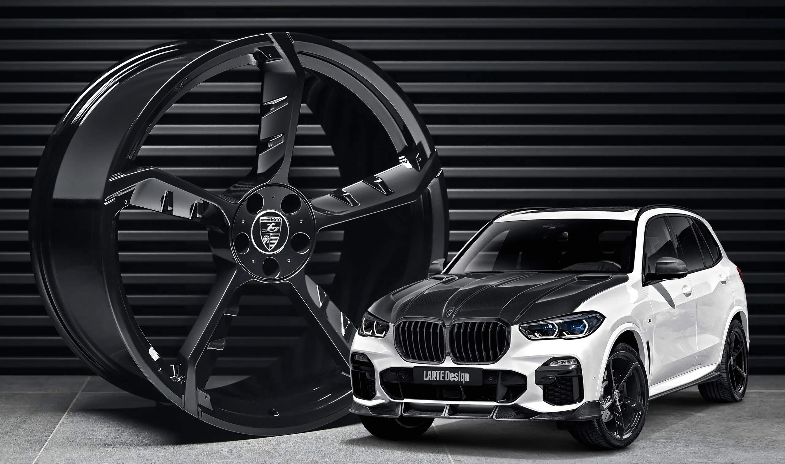 Räder für Ihren BMW X5 G05 im Erscheinungspaket von LARTE Design