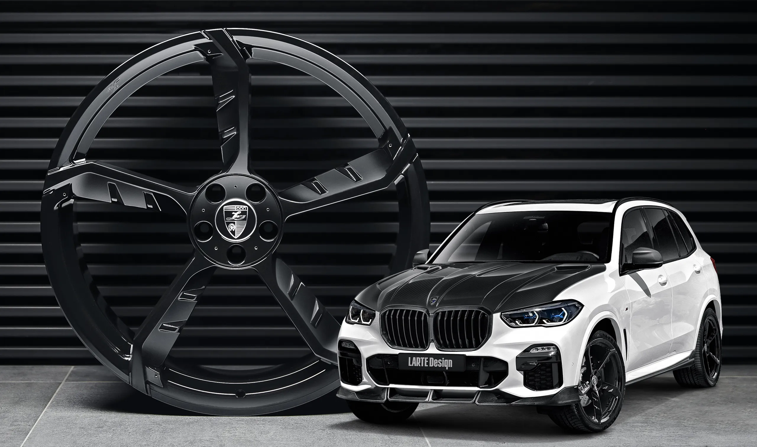 Räder Upgrade für Ihren SUV BMW X5 G05 von LARTE Design
