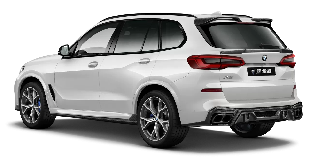 BMW X5 G05 rear look for Exclusive body kit option