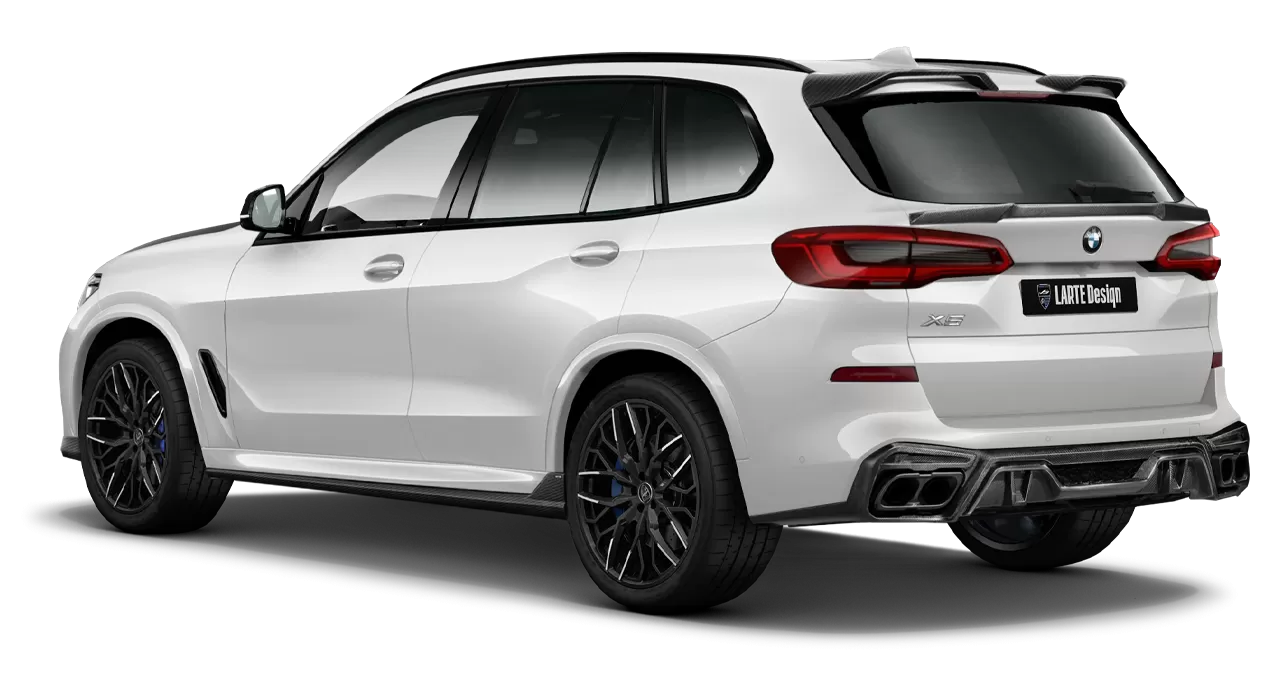 BMW X5 G05 rear look for Premium body kit option