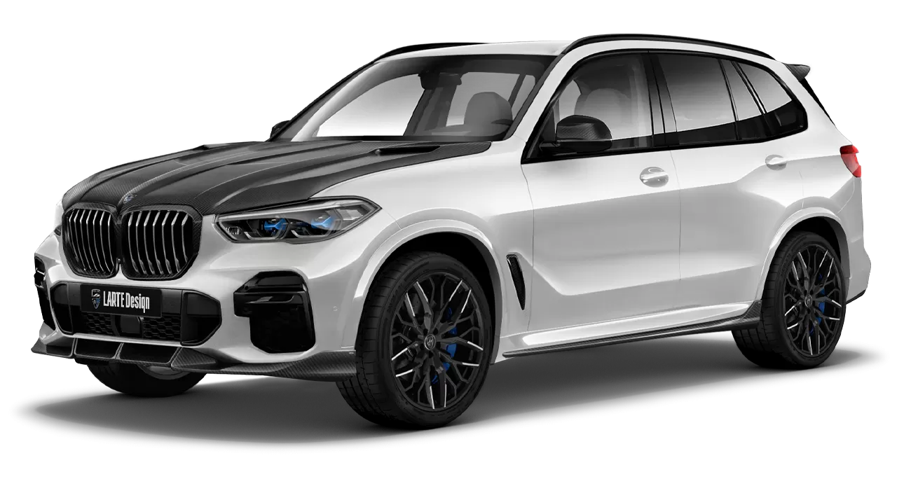 BMW X5 G05 front look for Premium body kit option