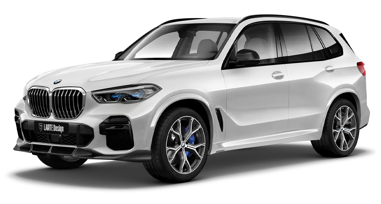 BMW X5 G05 front look for Stylish body kit option