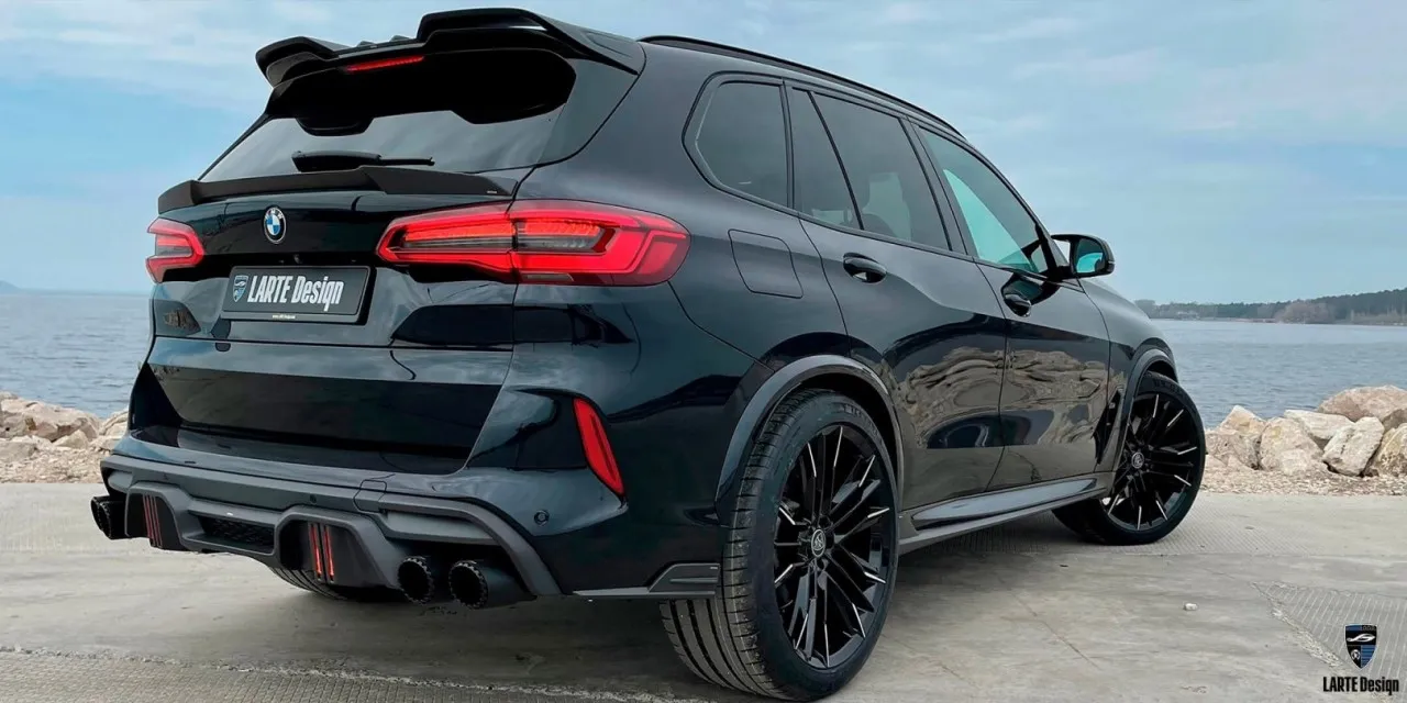 Pre-Facelifted BMW X5 PHEV Gets Sinister Looks With Wide Bodykit