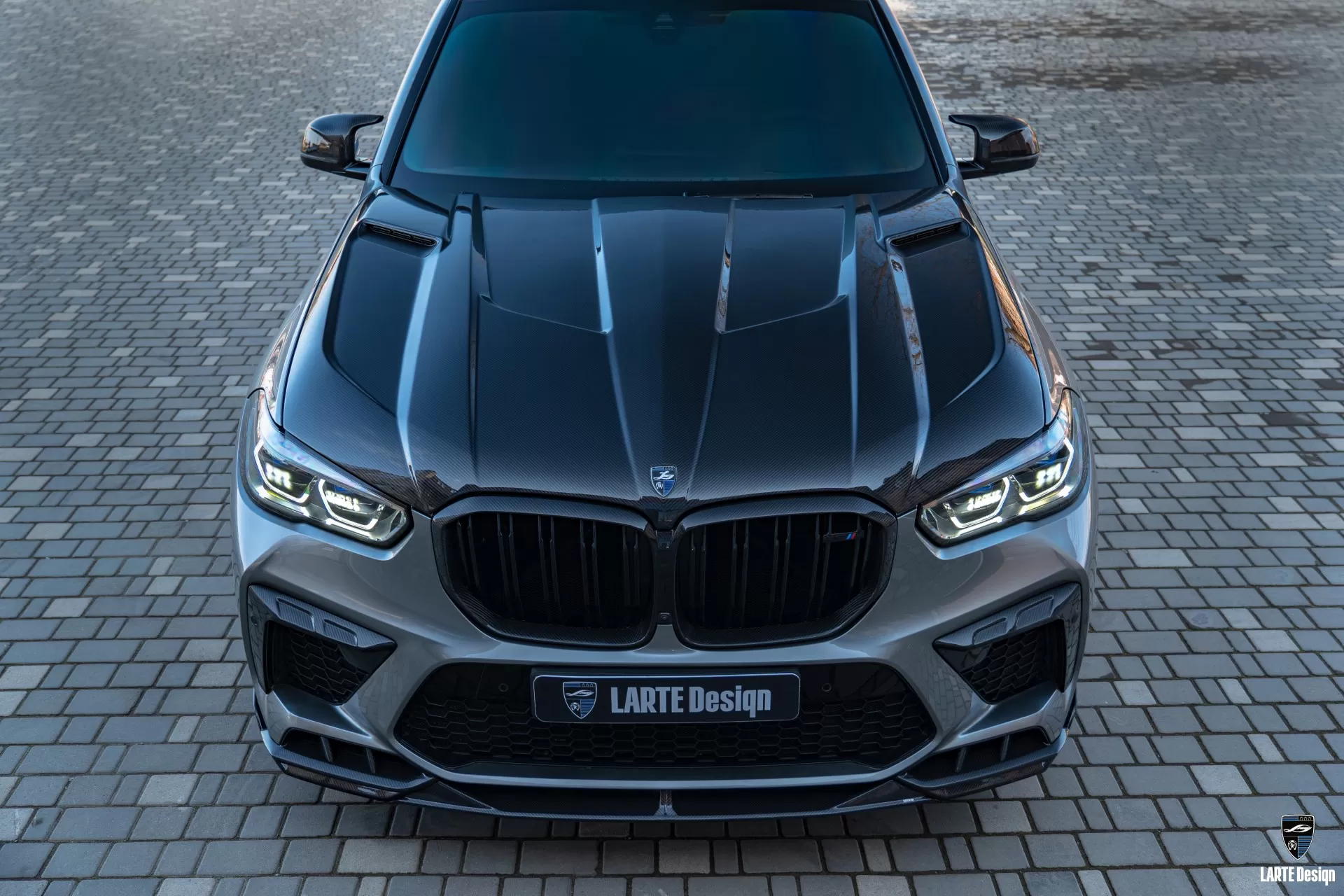 Carbon fiber hood for BMW X5M Competition F95 2019-2023