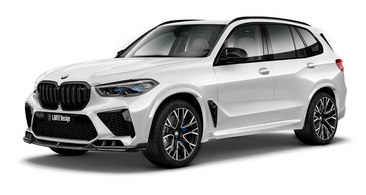 BMW X5M F95 front look for Stylish body kit option