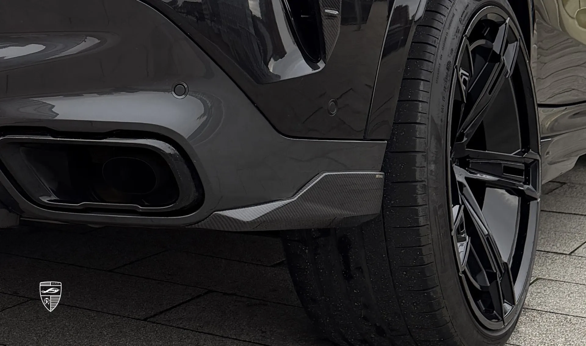 Carbonfaser-Ailerons Upgrade für das Familienauto BMW X6 G06 Facelift von LARTE Design