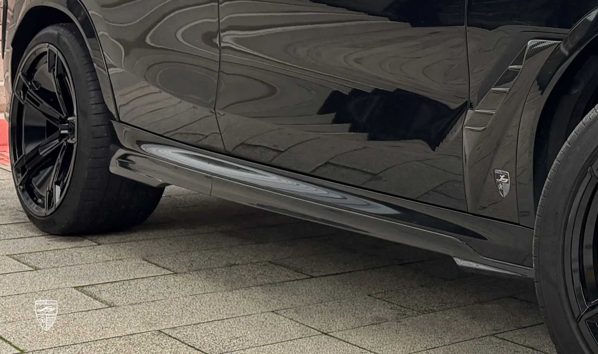 Carbonfaser-Seitenschweller Upgrade für Ihren SUV BMW X6 G06 Facelift von LARTE Design