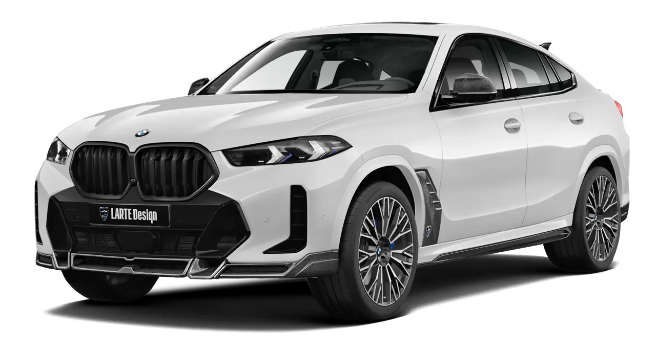 BMW X6 G06 LCI front look for Exclusive body kit option